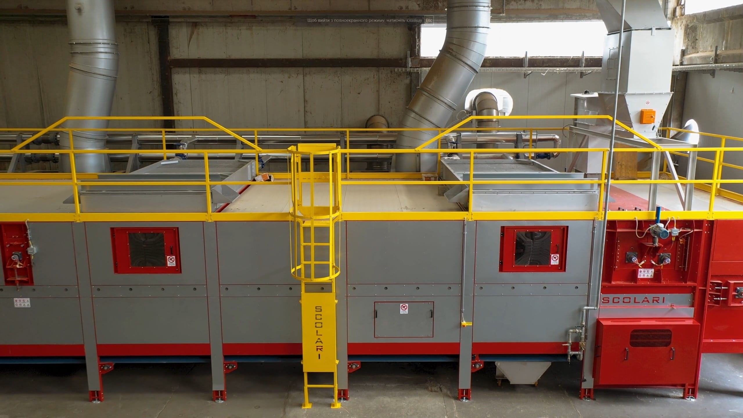 Uscător cu schimbătoare de căldură